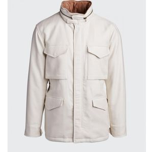 NWOT Vince Slim Fit Field Jacket in Leche